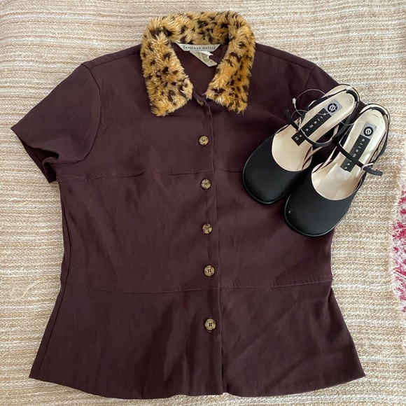 jonathan martin Tops - Women’s Vintage Jonathan Martin button up
